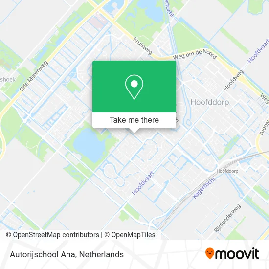 Autorijschool Aha map