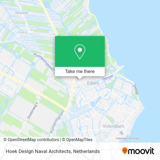 Hoek Design Naval Architects map