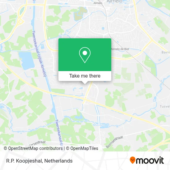 R.P. Koopjeshal map
