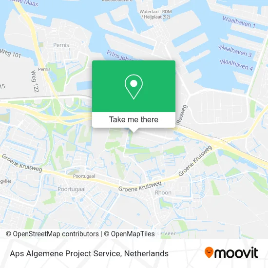 Aps Algemene Project Service map