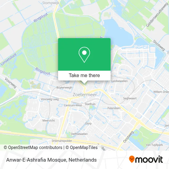 Anwar-E-Ashrafia Mosque map