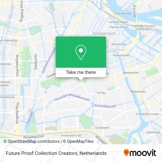 Future Proof Collection Creators map
