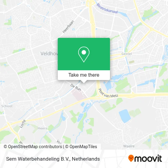 Sem Waterbehandeling B.V. map