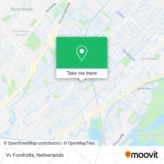 Vv Foreholte map