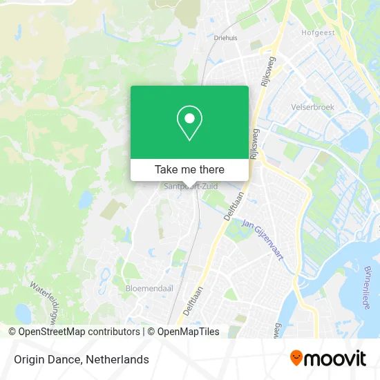 Origin Dance map
