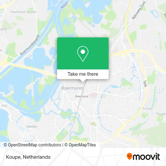 Koupe map