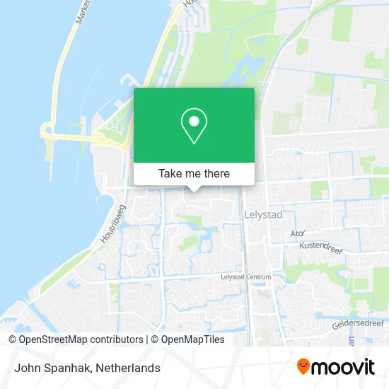 John Spanhak map