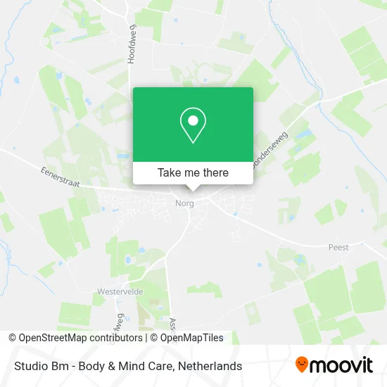 Studio Bm - Body & Mind Care map