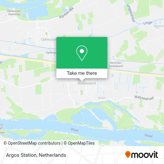 Argos Station map