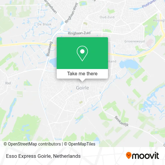 Esso Express Goirle map