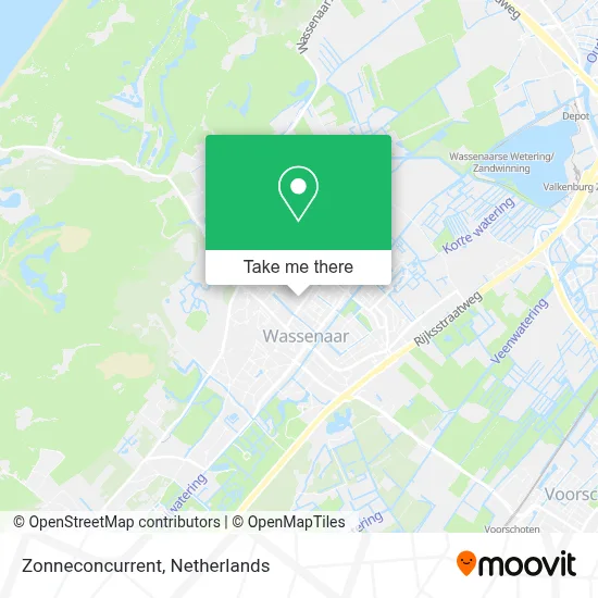 Zonneconcurrent map