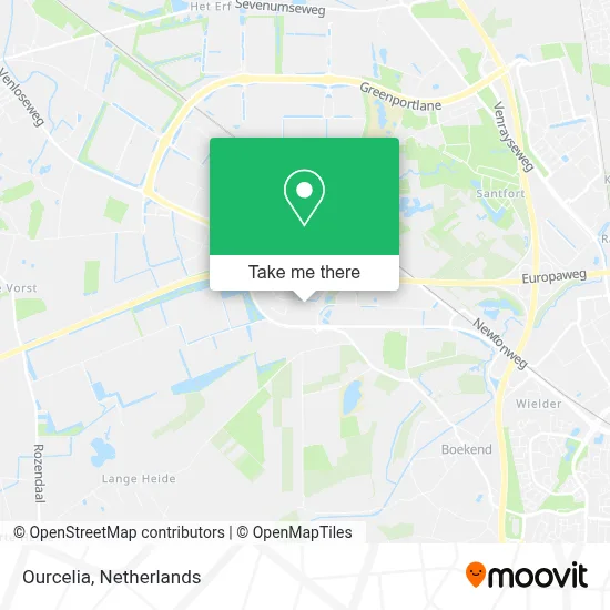Ourcelia map