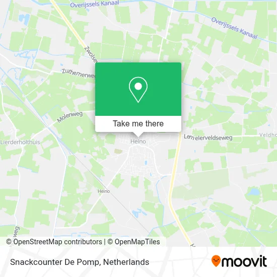 Snackcounter De Pomp map