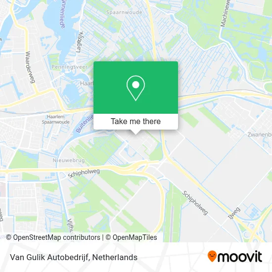 Van Gulik Autobedrijf map