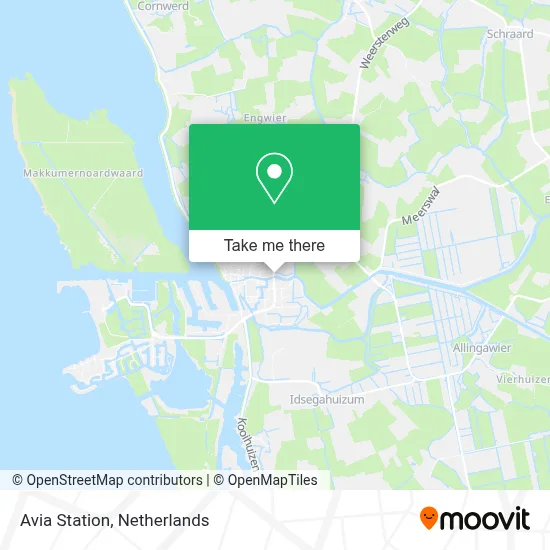 Avia Station map