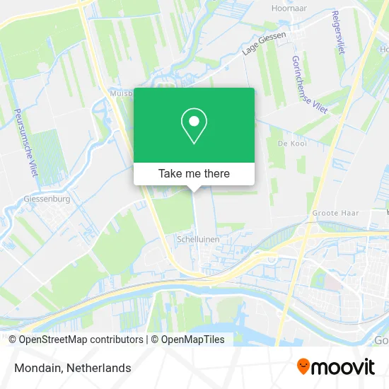 Mondain map