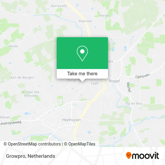 Growpro map