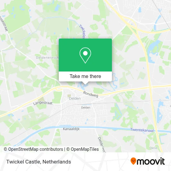 Twickel Castle map
