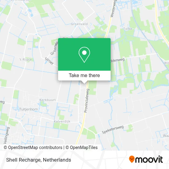 Shell Recharge map
