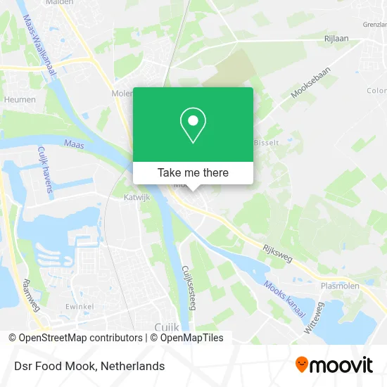 Dsr Food Mook map