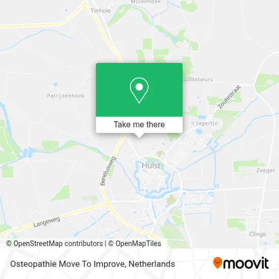 Osteopathie Move To Improve map