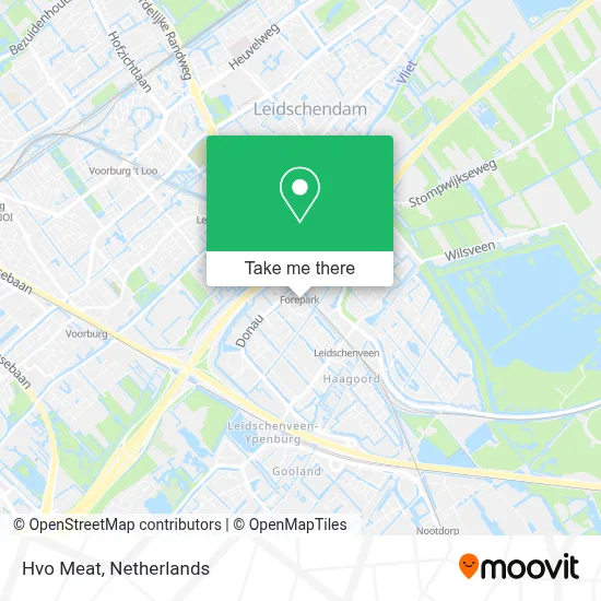 Hvo Meat map