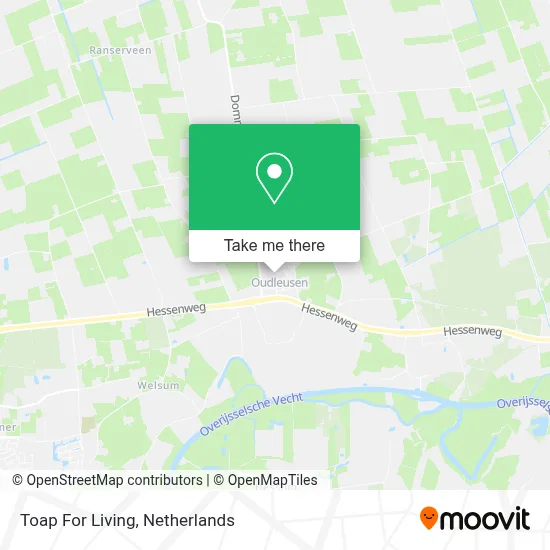Toap For Living map