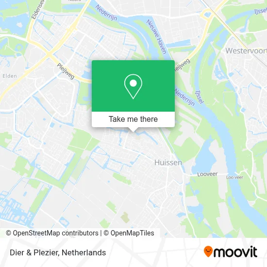 Dier & Plezier map