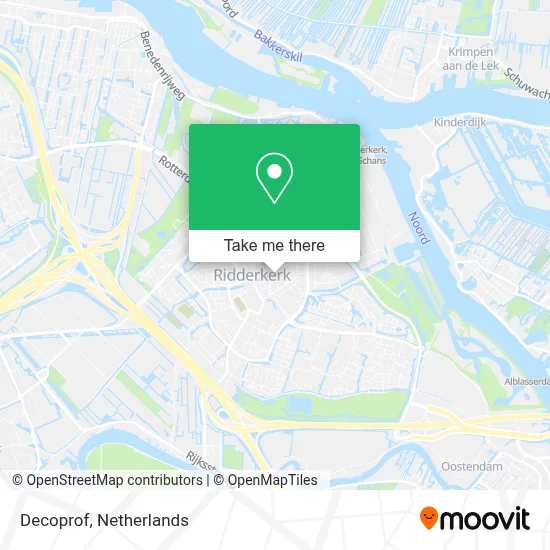 Decoprof map