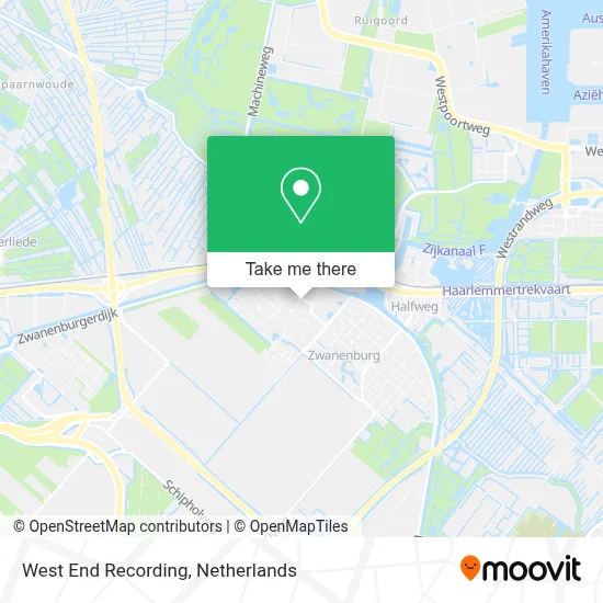 West End Recording map