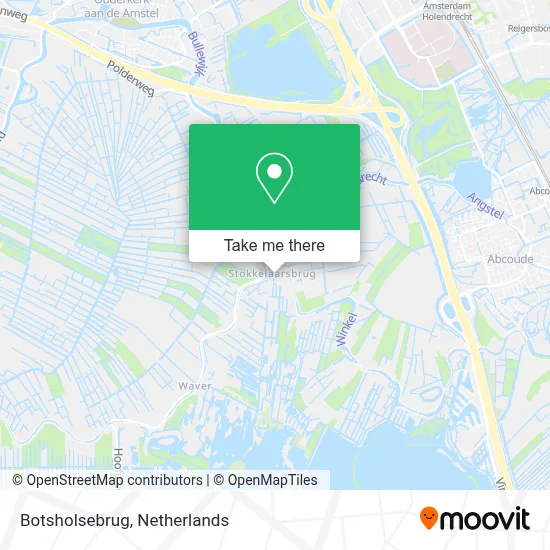 Botsholsebrug map