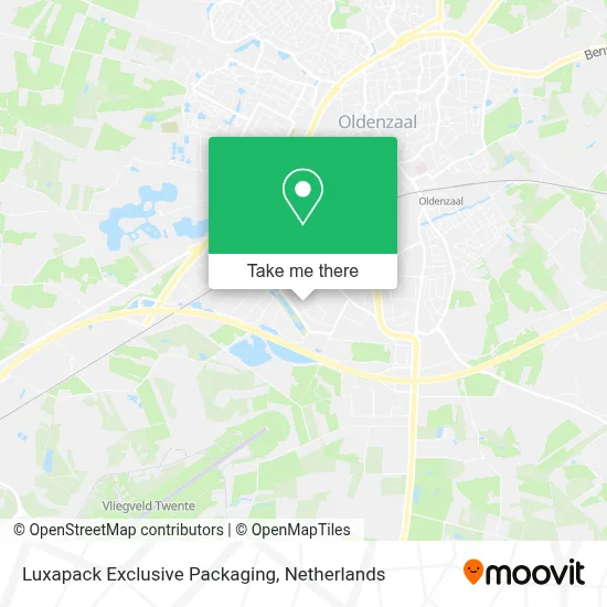 Luxapack Exclusive Packaging map