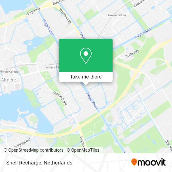 Shell Recharge map