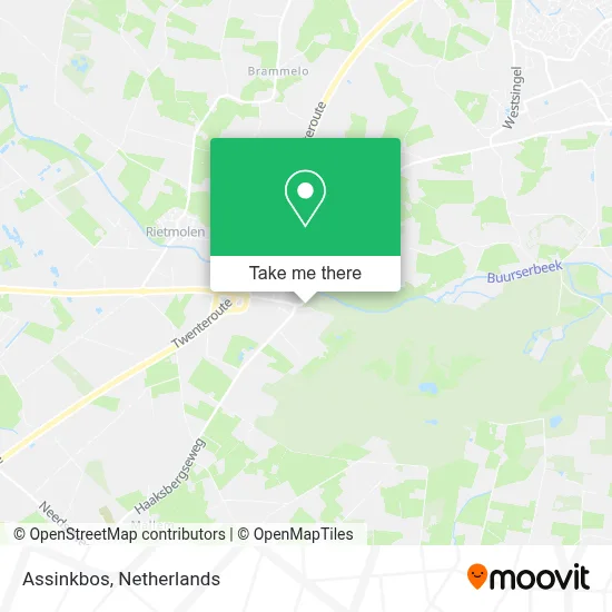 Assinkbos map