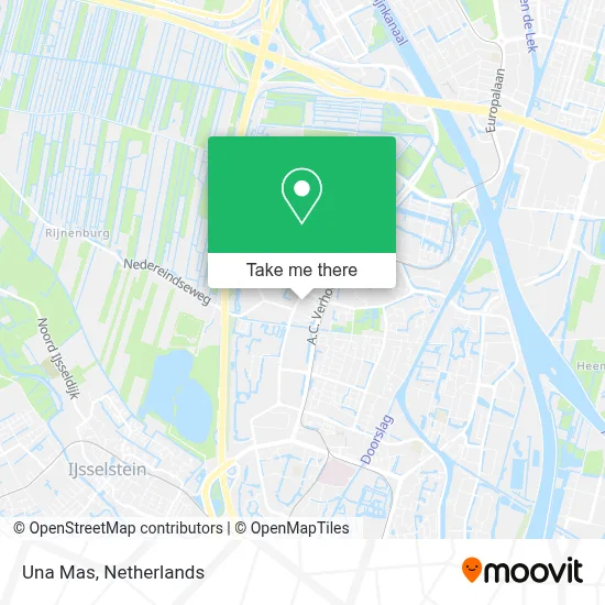 Una Mas map
