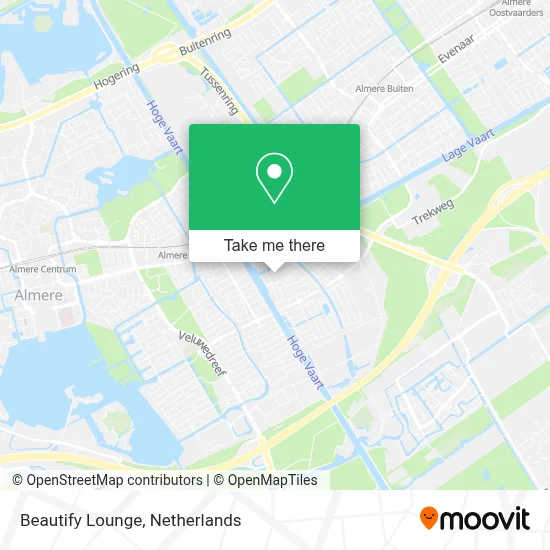 Beautify Lounge map