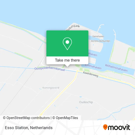 Esso Station map