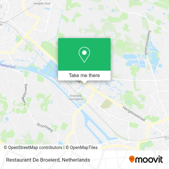 Restaurant De Broeierd map