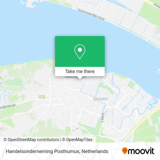 Handelsonderneming Posthumus map