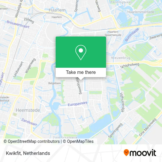 Kwikfit map