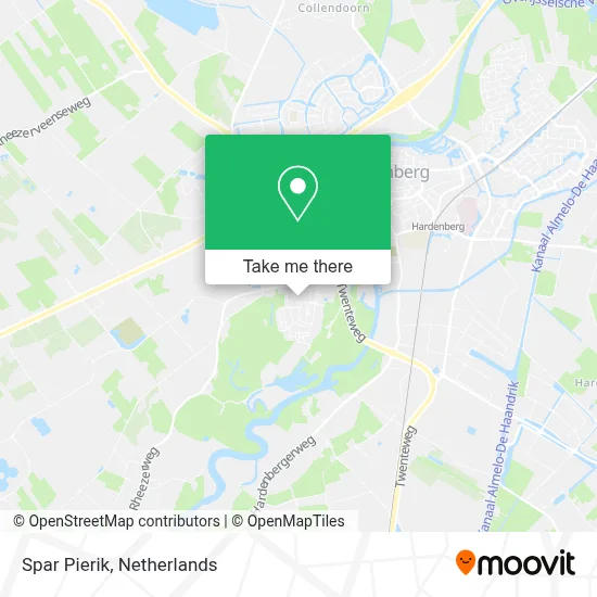 Spar Pierik map