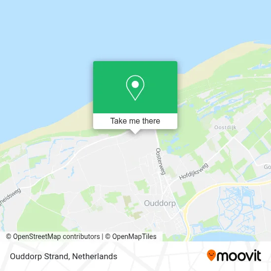 Ouddorp Strand map