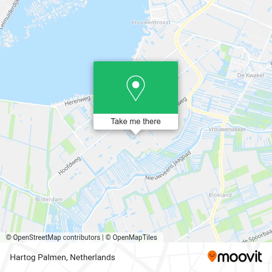 Hartog Palmen map