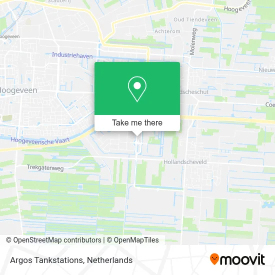 Argos Tankstations Karte
