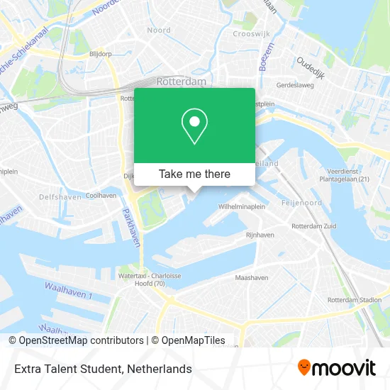 Extra Talent Student map
