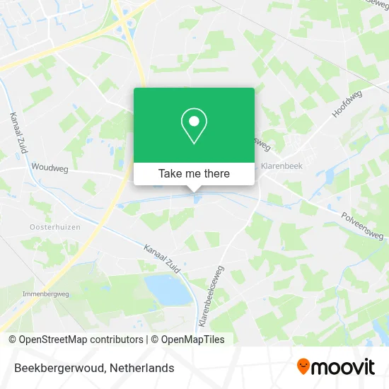 Beekbergerwoud map
