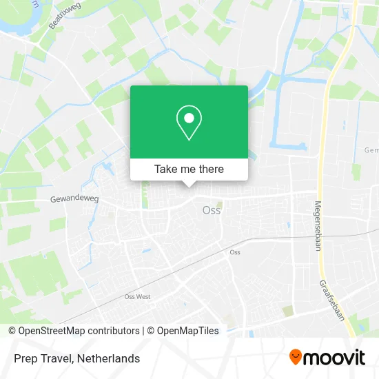 Prep Travel map
