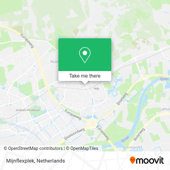 Mijnflexplek map
