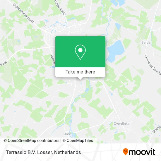 Terrassio B.V. Losser map
