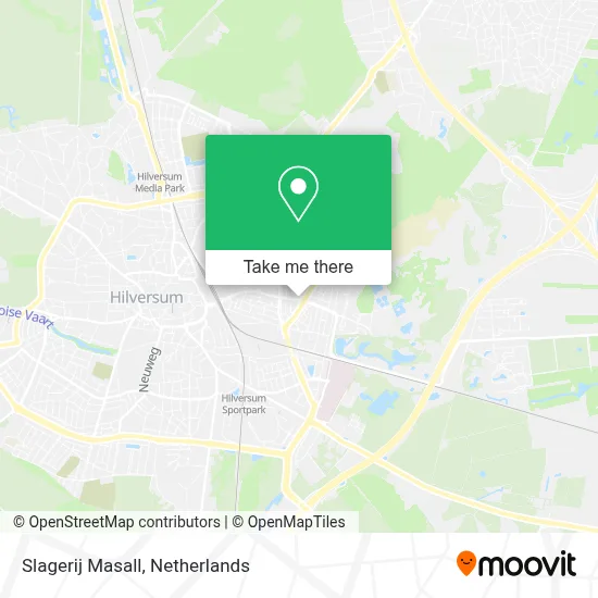 Slagerij Masall map